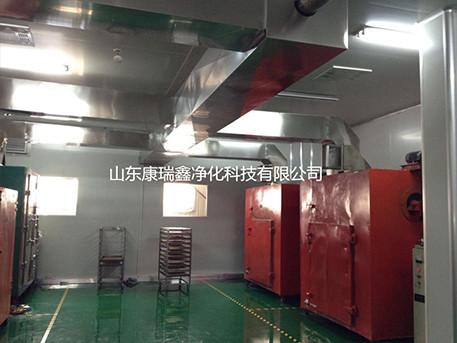高分子精細化工車(chē)間凈化工程