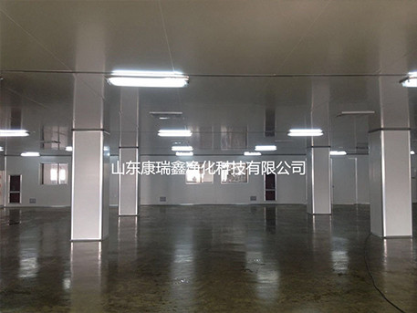 山東百萬(wàn)級汽車(chē)油管車(chē)間凈化工程